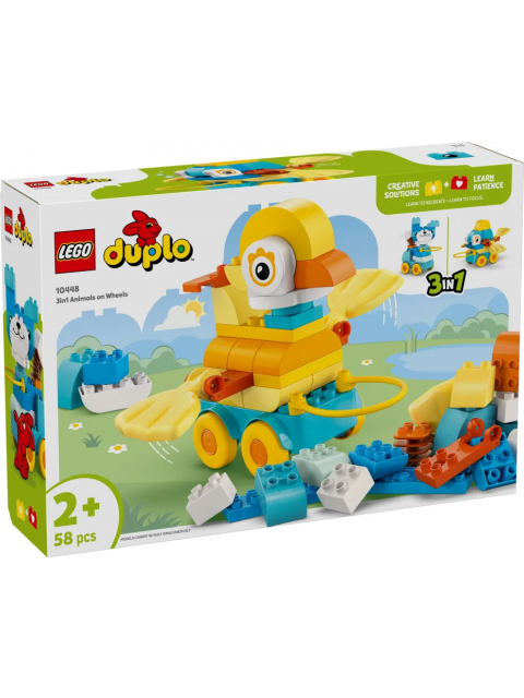 LEGO® DUPLO TOWN: 3IN1 ANIMALS ON WHEELS