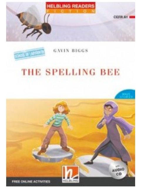 RED SERIES THE SPELLING BEE - READER+APP + E-ZONE (RED SERIES 1)