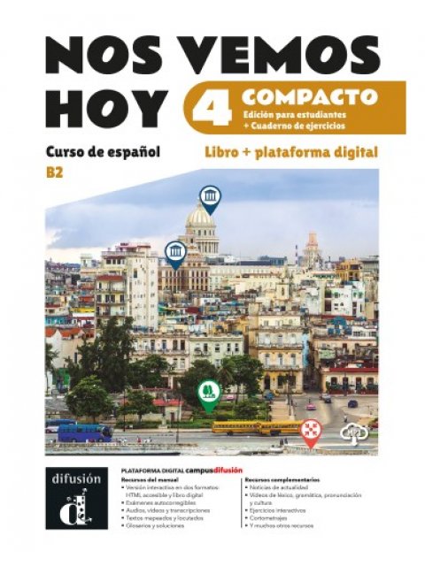 NOS VEMOS HOY 4 ALUMNO COMPACTO ED.HYBRIDA