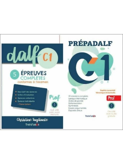 PREPADALF C2 LE PACK( CORRIGES) PROF.