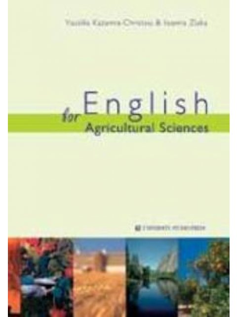 ENGLISH FOR AGRICULTURAL SCIENCES