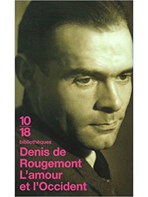 L'AMOUR ET L'OCCIDENT POCHE