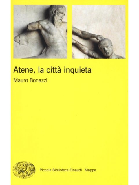 ATENE , LA CITTA INQUIETA  COPERTINA FLESSIBLE
