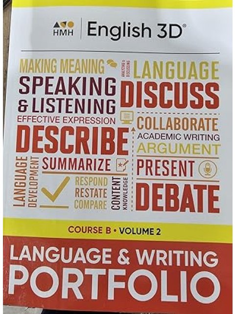 English 3D Course B Volume 2 Language & Writing Portfolio (student consumable)