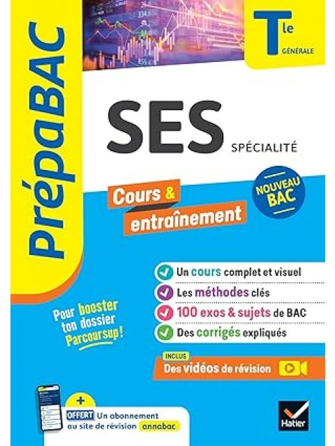 PRÉPABAC - SES TLE GÉNÉRALE (SPÉCIALITÉ) - BAC 2025