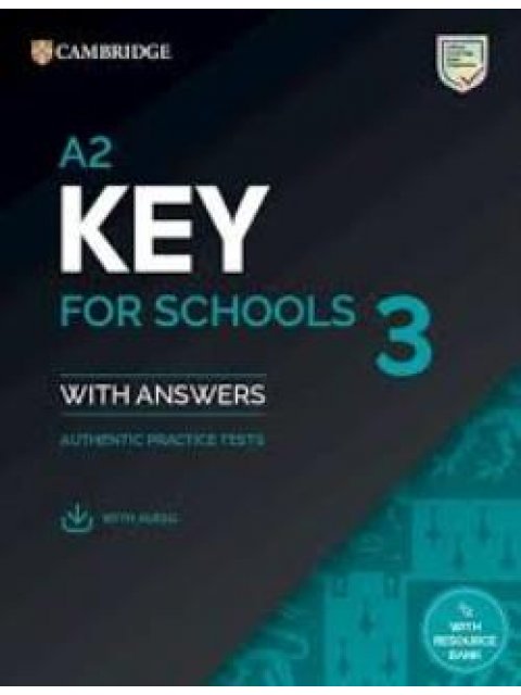 CAMBRIDGE ENGLISH KEY FOR SCHOOLS 3 SELF STUDY PACK (+ DIGITAL PACK)