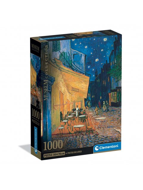 ΠΑΖΛ 1000 MUSEUM VAN GOGH - ΚΑΦΕ ΤΗ ΝΥΧΤΑ COMPACT BOX
