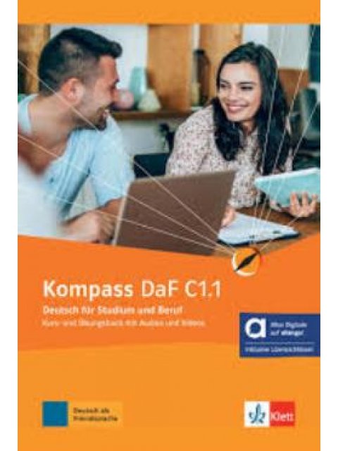 KOMPASS DAF C1.1 KURS - UND ÜBUNGSBUCH HYBRIDE AUSGABE ALLANGO