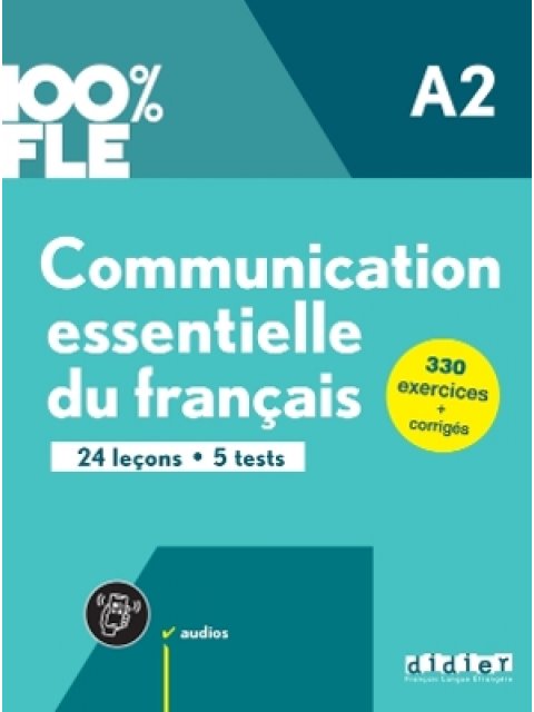 100% FLE – Communication essentielle du francais A2 – Livre + didierfle.app