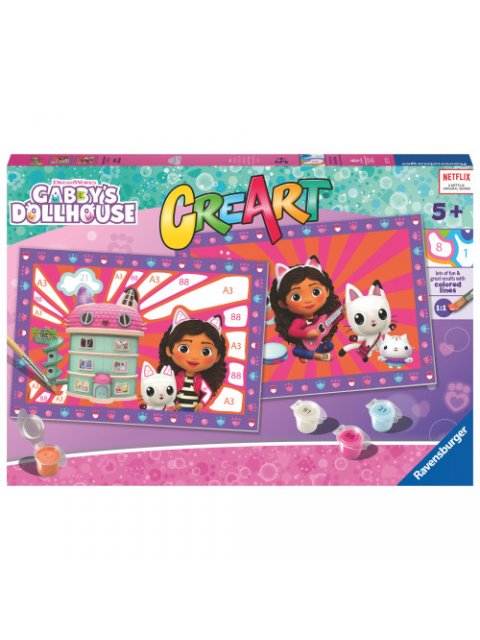 CREART JR GABBYS DOLLHOUSE (6 ΤΜΧ)