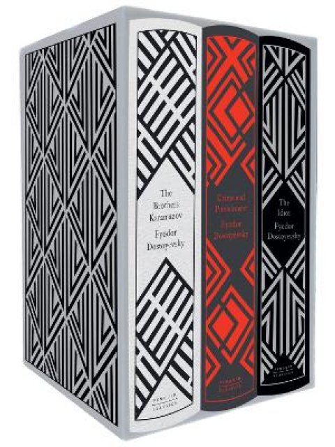 PENGUIN CLASSICS CLOTHBOUND : Fyodor Dostoyevsky Boxed Set: Crime and Punishment, The Idiot, The Bro