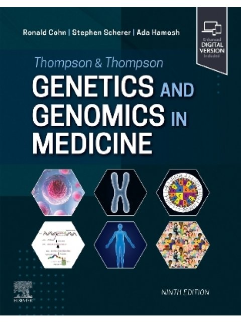 THOMPSON & THOMPSON GENETICS AND GENOMICS IN MEDICINE 9TH ED PB