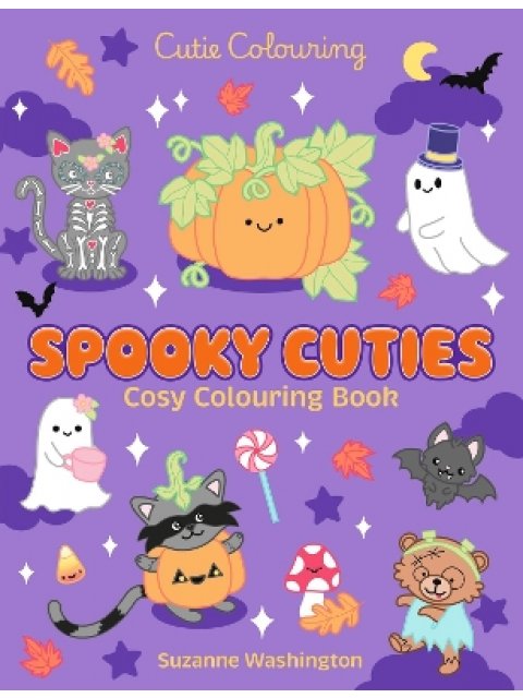 Cutie Colouring: Spooky Cuties - Cosy Colouring Book