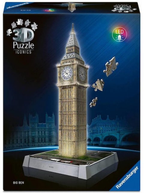 3D ICONICS BIG BEN NIGHT EDITION 216ΤΜΧ