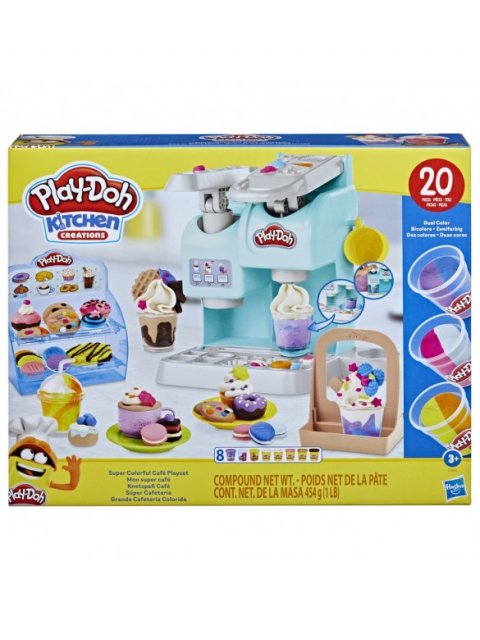 PLAY-DOH SUPER COLORFUL CAFE PLAYSET - F5836