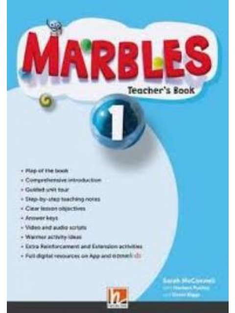MARBLES 1 TCHR'S (+ app + e-zonekids)