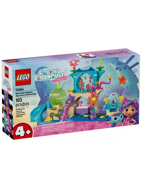 LEGO® GABBY'S DOLLHOUSE: Mermaid Gabby's Aquarium Adventure