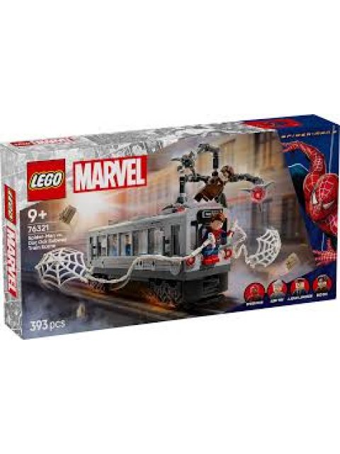 LEGO® Super Heroes: MARVEL Spider-Man VS Doc Ock Subway Train Scene