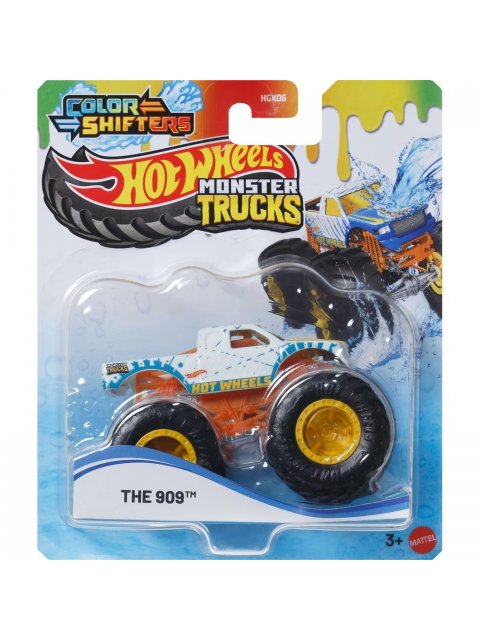 HOT WHEELS - ΧΡΩΜΟΚΕΡΑΥΝΟΙ Monster Trucks THE 909- JDV86