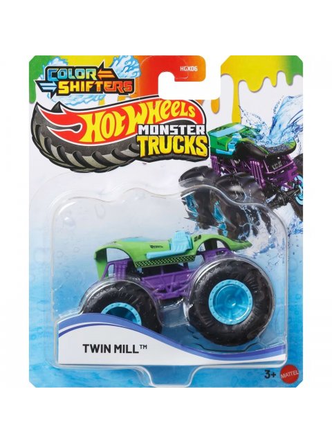 HOT WHEELS - ΧΡΩΜΟΚΕΡΑΥΝΟΙ Monster Trucks Twin Mill- JDV94