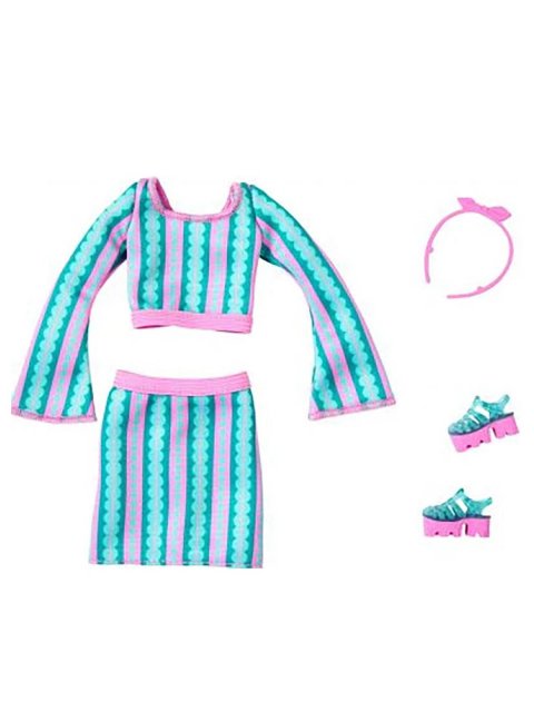 BARBIE ΜΟΔΕΣ - αξεσουάρ για κούκλα σετ ρούχων κούκλας - HYV19