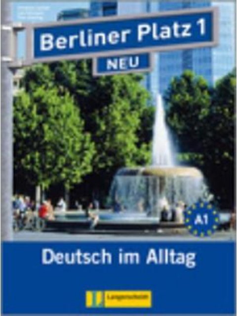 BERLINER PLATZ 1 KURSBUCH + ARBEITSBUCH (+ AUDIO CDS (2)) NEU