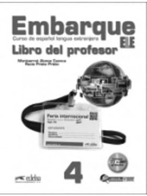 EMBARQUE 4 PROFESOR (+ CD)