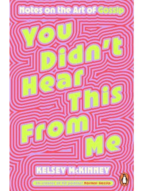 YOU DIDN'T HEAR THIS FROM ME PB