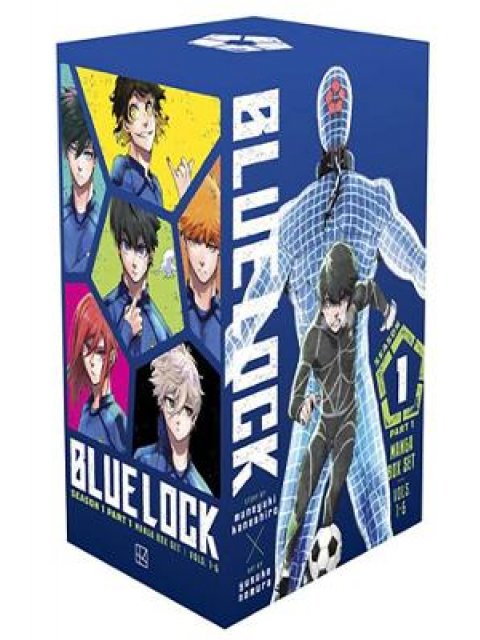 Blue Lock Season 1 Part 1 Manga Box Set : 1 PB