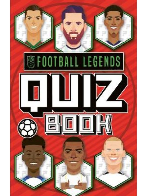 FOOTBALL LEGENDS QUIZ BOOK PB