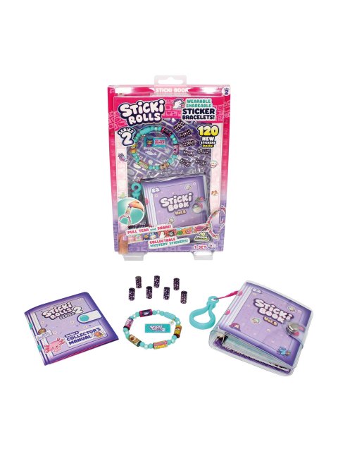 ΒΡΑΧΙΟΛΑΚΙ ΜΕ ΑΥΤΟΚΟΛΛΗΤΑ & ΑΛΜΠΟΥΜ ΣΥΛΛΟΓΗΣ STICKI ROLLS N/E