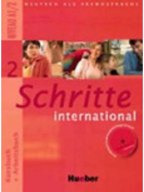 SCHRITTE INTERNATIONAL 2 KURSBUCH & ARBEITSBUCH(+CD)