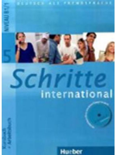 SCHRITTE INTERNATIONAL 5 KURSBUCH & ARBEITSBUCH(+CD)