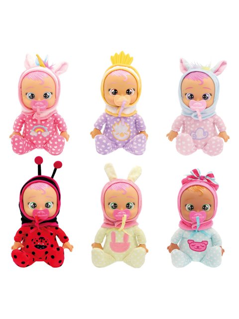 CRY BABIES TINY CUDDLES ΔΙΑΔΡΑΣΤΙΚΗ ΚΟΥΚΛΑ ΠΟΥ ΚΛΑΕΙ ΜΕ ΑΛΗΘΙΝΑ ΔΑΚΡΥΑ (ΤΥΧΑΙΟ ΣΧΕΔΙΟ)