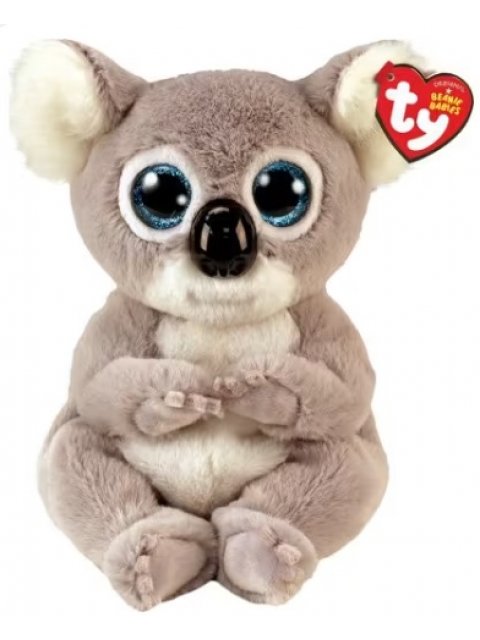 TY BEANIE BELLIES ΛΟΥΤΡΙΝΟ: MELLY ΧΝΟΥΔΩΤΟ ΚΟΑΛΑ ΓΚΡΙ 15 ΕΚ.