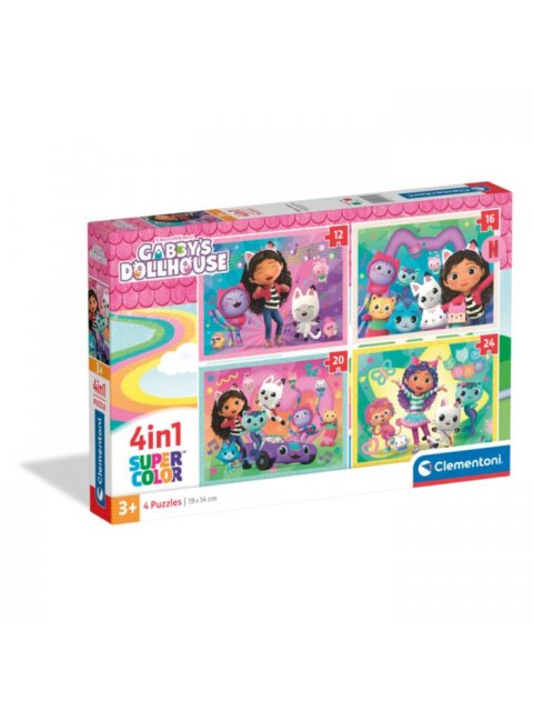 ΠΑΖΛ 4 ΣΕ 1 S.C. GABBY'S DOLLHOUSE