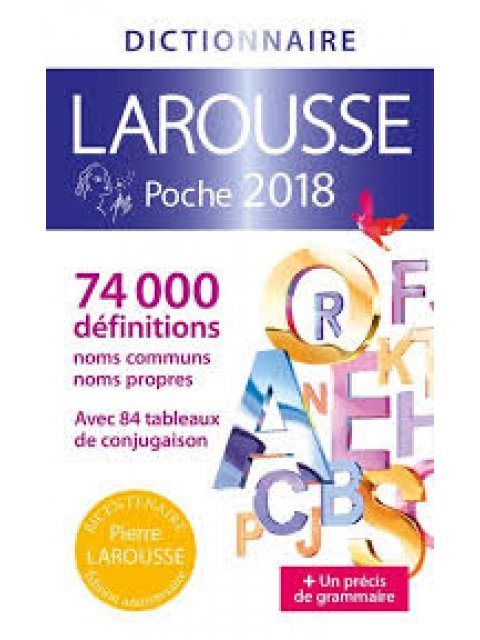LAROUSSE DICTIONNAIRE POCHE 2018