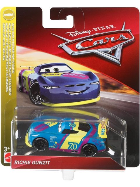 DISNEY PIXAR CARS - RICHIE GUNZIT - FLL85
