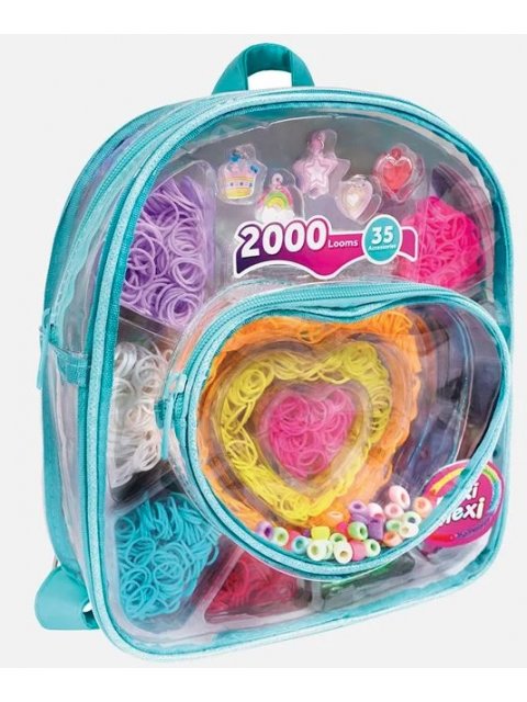 PLEXI FLEXI ΣΑΚΙΔΙΟ ΠΛΑΤΗΣ ΜΕ 2000 ΛΑΣΤΙΧΑΚΙΑ & 35 ΑΞΕΣΟΥΑΡ