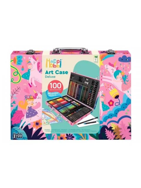 HAPPIHOBBI ΚΑΣΕΤΙΝΑ ΖΩΓΡΑΦΙΚΗΣ DELUXE 100 ΑΞΕΣΟΥΑΡ ΦΑΝΤΑΣΙΑ ΜΟΝΟΚΕΡΟΙ