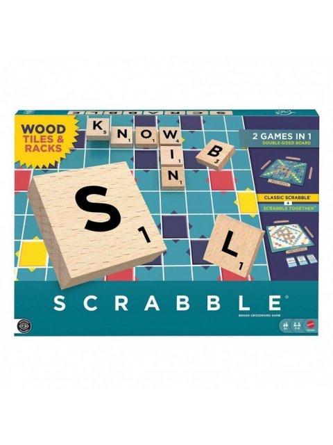 SCRABBLE ΜΕ ΞΥΛΙΝΑ ΓΡΑΜΜΑΤΑ - JLJ58