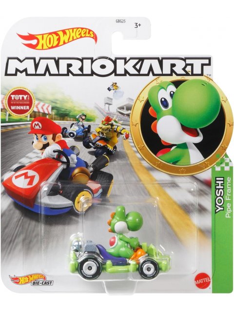 HOT WHEELS MARIO KART - YOSHI - GRN19