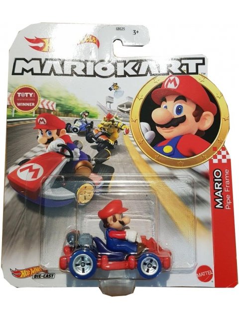 HOT WHEELS MARIO KART - MARIO PIPE FRAME / RETRO - HDB34