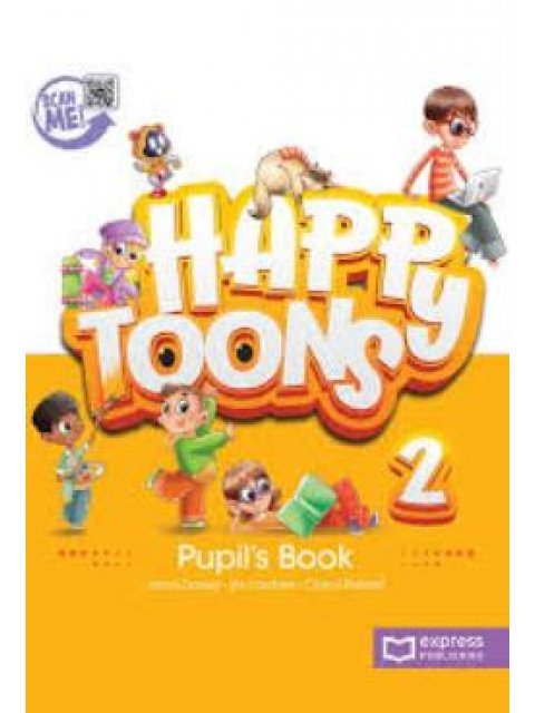 HAPPY TOONS 2 PUPILS BOOK (+ DIGIBOOKS APP)