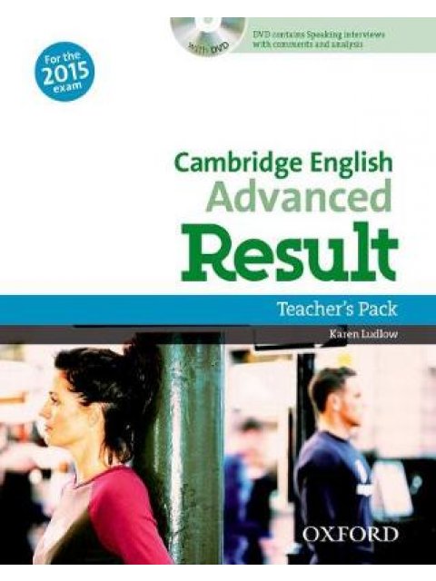 CAMBRIDGE ENGLISH ADVANCED RESULT TCHR'S (+ DVD) N/E