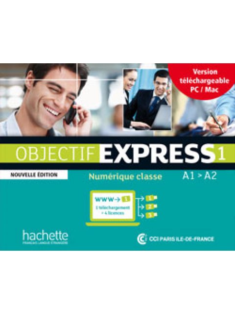 OBJECTIF EXPRESS 1 A1 + A2 MANUEL NUMERIQUE ENRICHI ENSEIGNANT (CARTE DE TELECHARGEMENT) N/E