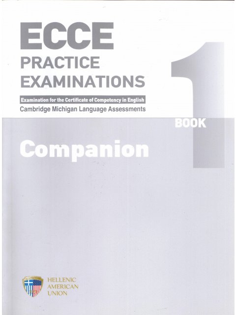ECCE PRACTICE EXAMINATIONS 1 COMPANION 2013 N/E