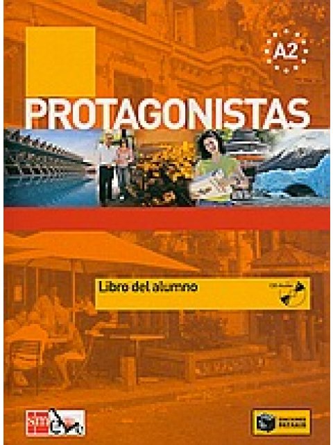 PROTAGONISTAS A2 ALUMNO (+ CD)