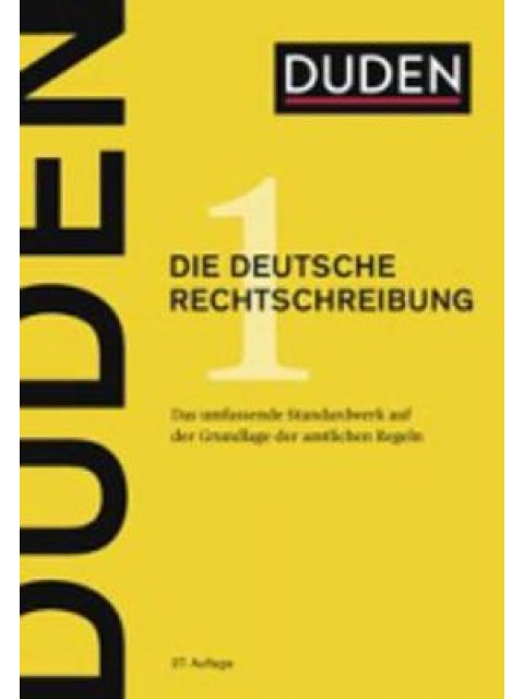 DUDEN - DIE DEUTSCHE RECHTSCHREIBUNG  HC