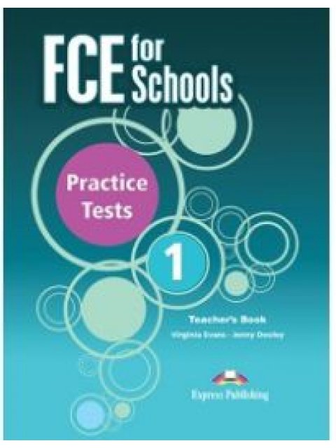 FCE FOR SCHOOLS 1 PRACTICE TESTS TCHR'S (+ DIGIBOOKS APP) 2015 N/E